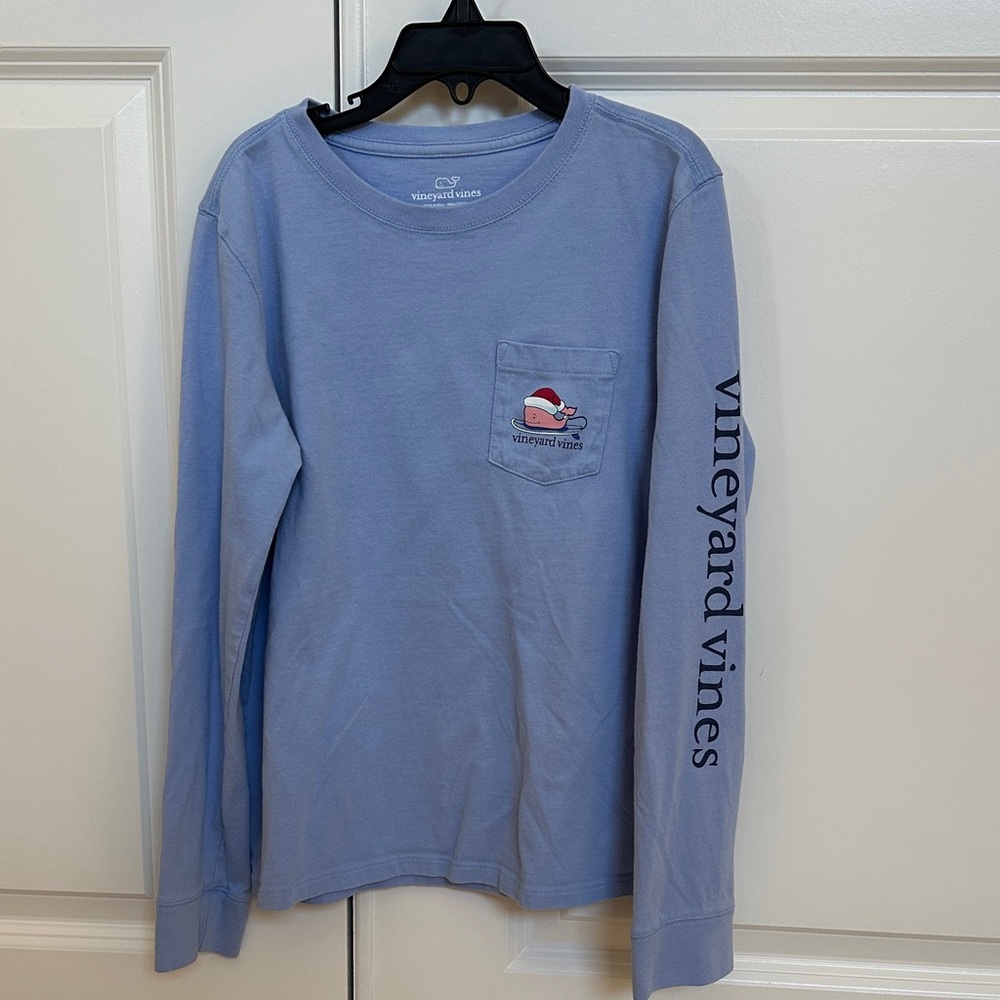 Vineyard Vines Blue Long Sleeve Tee